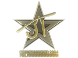 Artwork for Sticker | JT (Gold) | Copenhagen 2024