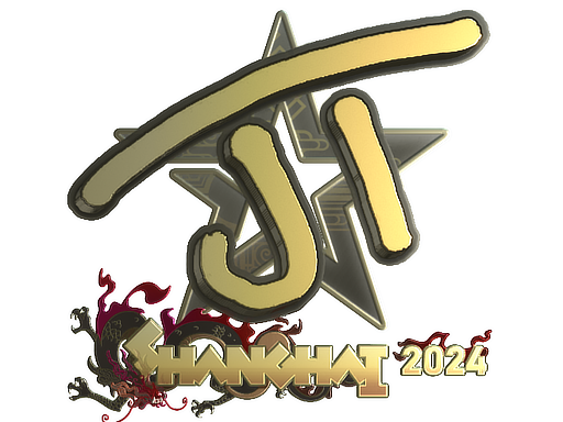 Sticker | JT (Gold) | Shanghai 2024