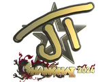 Artwork for Sticker | JT (Gold) | Shanghai 2024