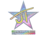 Artwork for Sticker | JT (Holo) | Copenhagen 2024