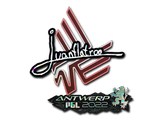 Sticker | juanflatroo (Glitter) | Antwerp 2022