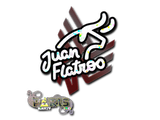 Artwork for Sticker | juanflatroo (Glitter) | Paris 2023