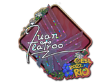 Artwork for Sticker | juanflatroo (Glitter) | Rio 2022