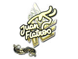 Artwork for Sticker | juanflatroo (Gold) | Paris 2023
