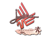 Artwork for Sticker | juanflatroo (Holo) | Antwerp 2022