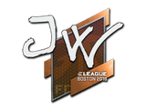 Artwork for Sticker | JW | Boston 2018