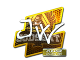 Artwork for Sticker | JW (Foil) | Atlanta 2017