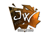 Artwork for Sticker | JW (Foil) | Cologne 2016