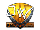 Artwork for Sticker | JW (Foil) | Krakow 2017
