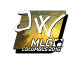 Artwork for Sticker | JW (Foil) | MLG Columbus 2016