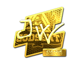 Artwork for Sticker | JW (Gold) | Atlanta 2017
