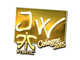 Artwork for Sticker | JW (Gold) | Cologne 2015