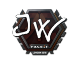 Artwork for Sticker | JW | London 2018
