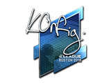 Artwork for Sticker | k0nfig (Foil) | Boston 2018