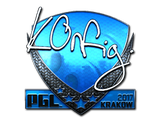 Artwork for Sticker | k0nfig (Foil) | Krakow 2017