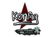 Artwork for Sticker | k0nfig (Glitter) | Antwerp 2022