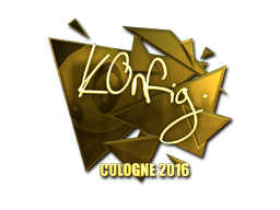 Sticker | k0nfig | Cologne 2016