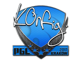 Artwork for Sticker | k0nfig | Krakow 2017