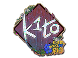 Artwork for Sticker | k1to (Glitter) | Rio 2022