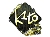 Artwork for Sticker | k1to (Gold) | Rio 2022