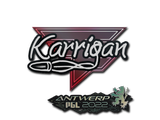 Sticker | karrigan | Antwerp 2022