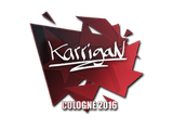 Artwork for Sticker | karrigan | Cologne 2016