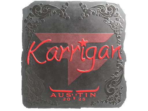 Sticker | karrigan | Austin 2025