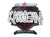 Artwork for Sticker | karrigan (Foil) | Berlin 2019