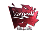 Artwork for Sticker | karrigan (Foil) | Cologne 2016