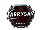 Artwork for Sticker | karrigan (Foil) | London 2018