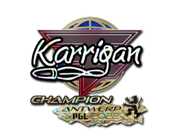 Sticker | karrigan | Antwerp 2022