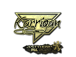 Sticker | karrigan | Antwerp 2022