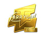 Artwork for Sticker | karrigan (Gold) | Atlanta 2017