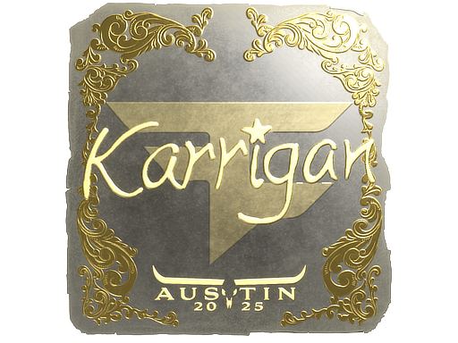 Sticker | karrigan | Austin 2025