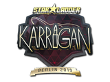 Artwork for Sticker | karrigan (Gold) | Berlin 2019