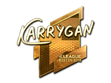 Artwork for Sticker | karrigan (Gold) | Boston 2018