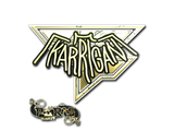 Artwork for Sticker | karrigan (Gold) | Paris 2023
