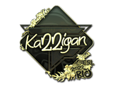 Artwork for Sticker | karrigan (Gold) | Rio 2022