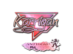 Sticker | karrigan | Antwerp 2022