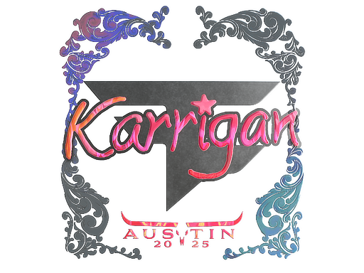 Sticker | karrigan | Austin 2025