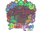 Artwork for Sticker | karrigan (Holo) | Budapest 2025