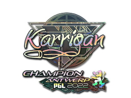 Sticker | karrigan | Antwerp 2022
