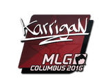 Artwork for Sticker | karrigan | MLG Columbus 2016
