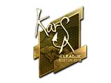 Sticker | Karsa (Gold) | Boston 2018
