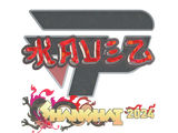Artwork for Sticker | kauez (Glitter) | Shanghai 2024