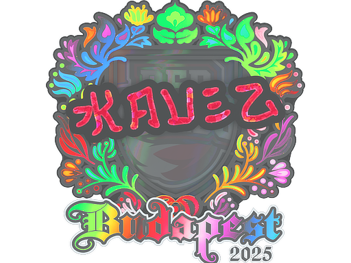 Sticker | kauez | Budapest 2025