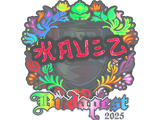 Artwork for Sticker | kauez (Holo) | Budapest 2025