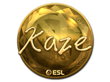 Artwork for Sticker | Kaze (Gold) | Katowice 2019