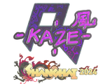Artwork for Sticker | Kaze (Holo) | Shanghai 2024