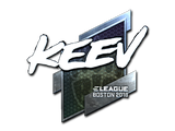 Artwork for Sticker | keev (Foil) | Boston 2018